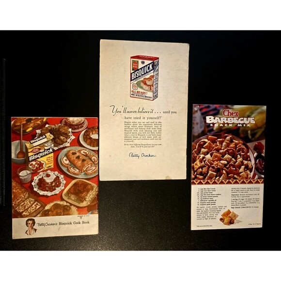 4 Betty Crocker Cookbooks 50 Years Bisquick, 2 more Bisquick & On the Grill - Picture 2 of 7